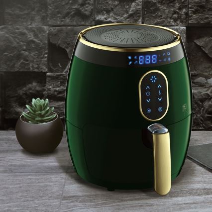 BerlingerHaus - Kuumaõhu fritüür 3,2 l 1350W/230V/30min roheline/kuldne