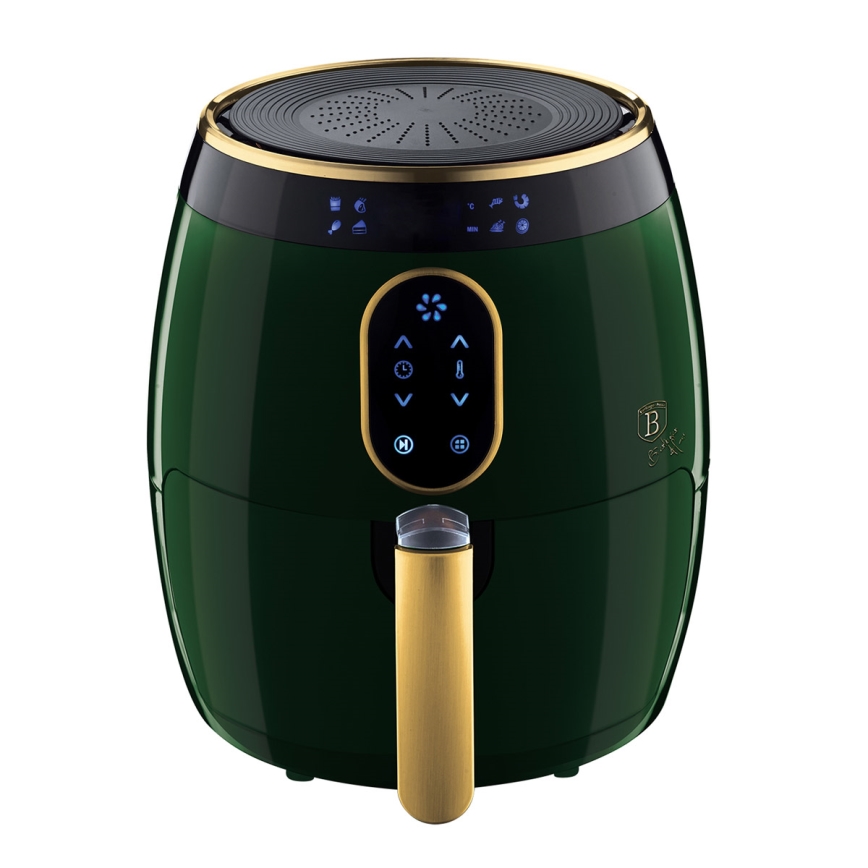 BerlingerHaus - Kuumaõhu fritüür 3,2 l 1350W/230V/30min roheline/kuldne