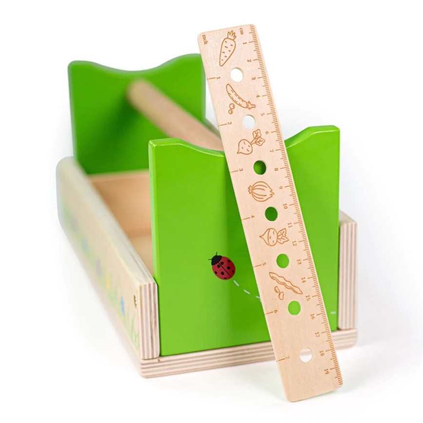 Bigjigs Toys - Aiakomplekt kastis