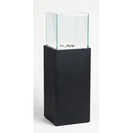 BIO kamin ALICANTE 26,5x80,5 cm 2kW must
