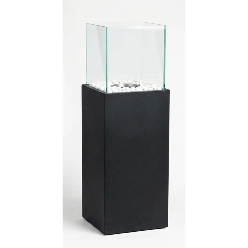 BIO kamin ALICANTE 26,5x80,5 cm 2kW must