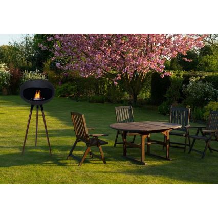 BIO kamin TOKIO 45x100 cm 2kW must