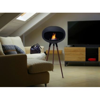 BIO kamin TOKIO 45x100 cm 2kW must
