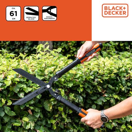 BLACK+DECKER - Hekikäärid 610 mm