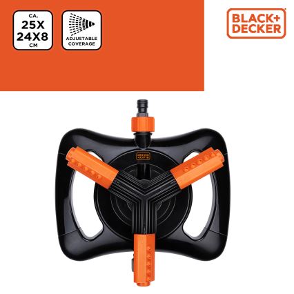 BLACK+DECKER - Kolme-haruline ringvihmuti