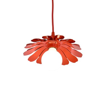 Bohemia-Design - kaabliga ripplühter 1xE27/60W/230V, punane