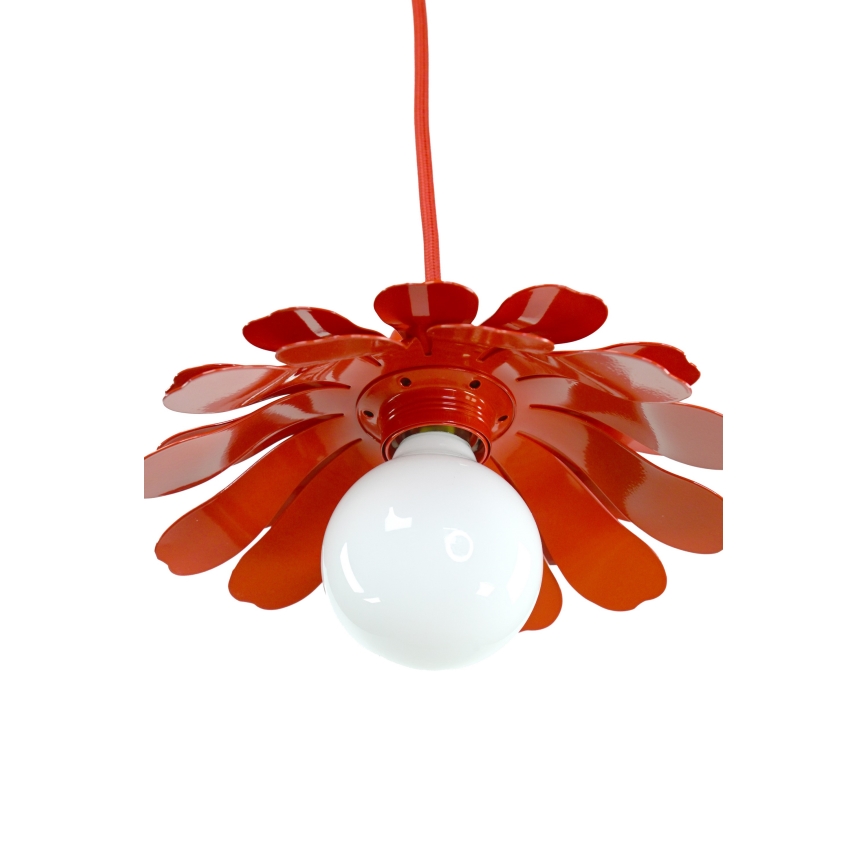 Bohemia-Design - kaabliga ripplühter 1xE27/60W/230V, punane
