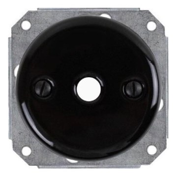 Bohemia-Design - Must keraamiline retro kaabli läbiviik