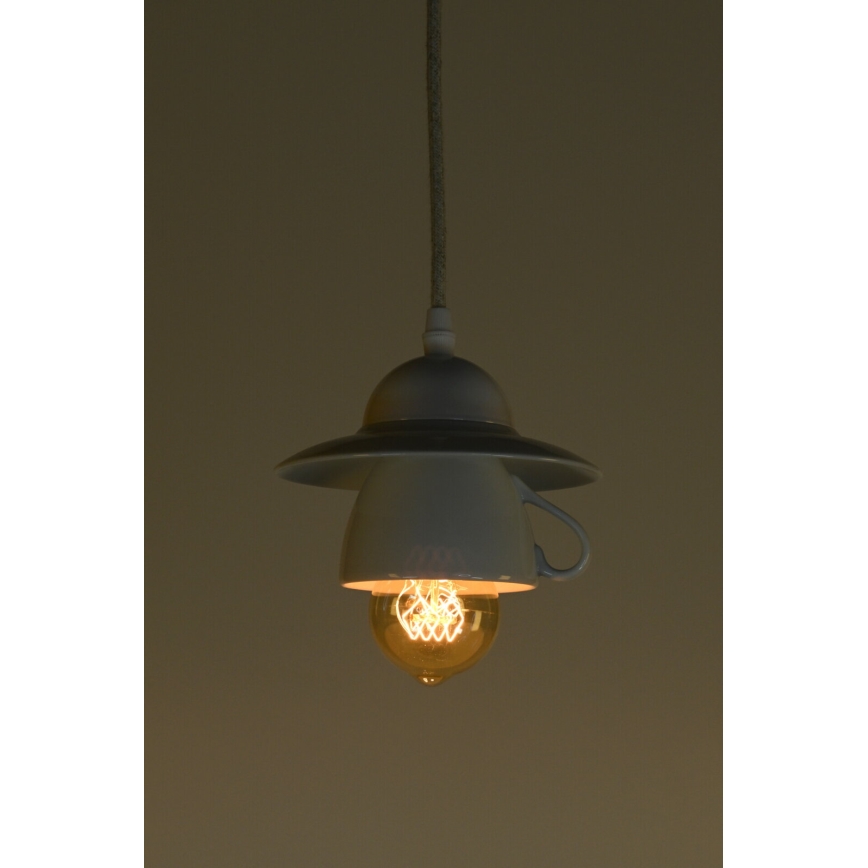 Bohemia-Design - Portselanist lühter kaabliga 1xE27/60W/230V