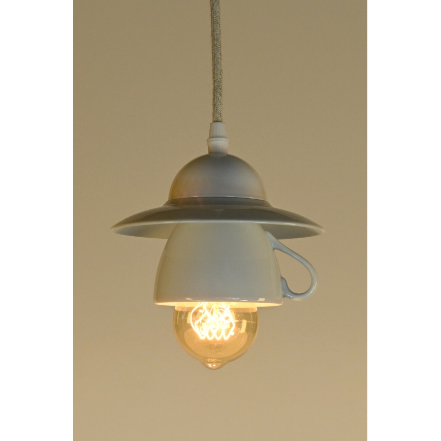 Bohemia-Design - Portselanist lühter kaabliga 1xE27/60W/230V