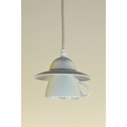 Bohemia-Design - Portselanist lühter kaabliga 1xE27/60W/230V