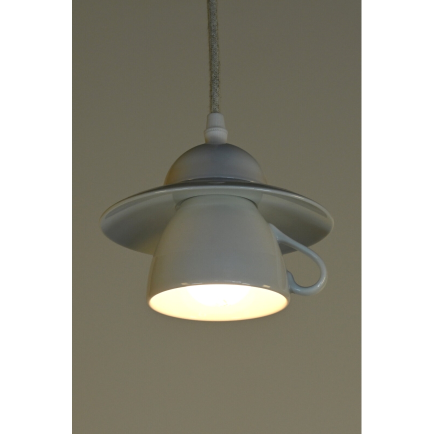Bohemia-Design - Portselanist lühter kaabliga 1xE27/60W/230V