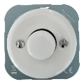 Bohemia-Design - portselanist retro-hämardaja, raamita, 250 V/10 A, valge