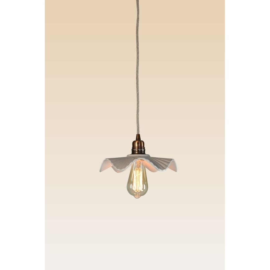 Bohemia-Design - Portselanripats kaabliga 1xE27/60W/230V