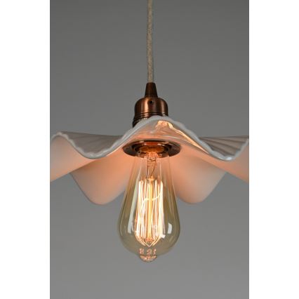 Bohemia-Design - Portselanripats kaabliga 1xE27/60W/230V