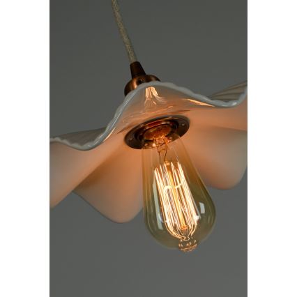 Bohemia-Design - Portselanripats kaabliga 1xE27/60W/230V