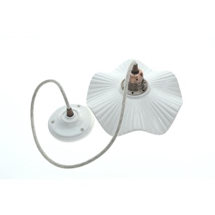 Bohemia-Design - Portselanripats kaabliga 1xE27/60W/230V