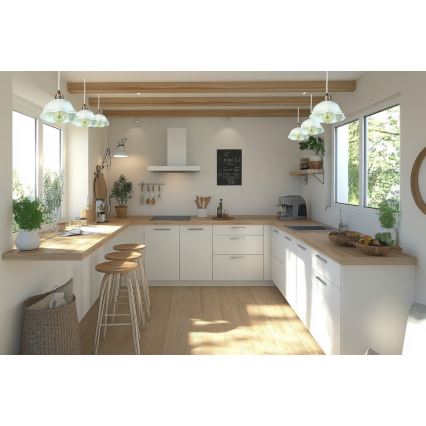 Bohemia-Design - portselanripats riputuskaabliga 1xE27/60W/230V
