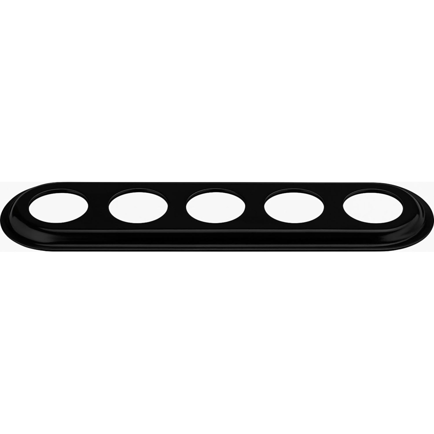 Bohemia-Design - portsellanist retro viieava fotoraam must