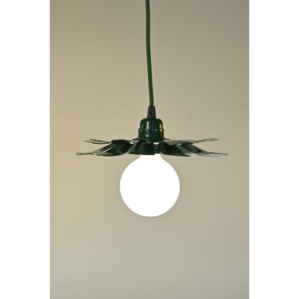 Bohemia-Design - Ripplamp juhtmega 1xE27/60W/230V roheline