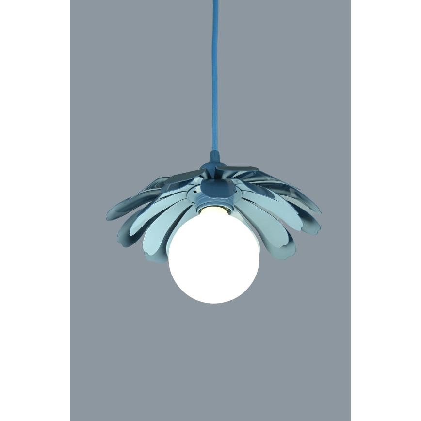 Bohemia-Design - Rippvalgusti kaablil 1xE27/60W/230V sinine