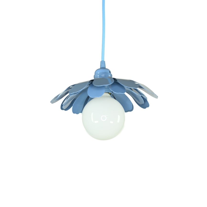 Bohemia-Design - Rippvalgusti kaablil 1xE27/60W/230V sinine