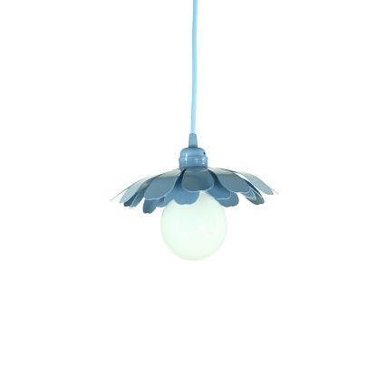 Bohemia-Design - Rippvalgusti kaablil 1xE27/60W/230V sinine