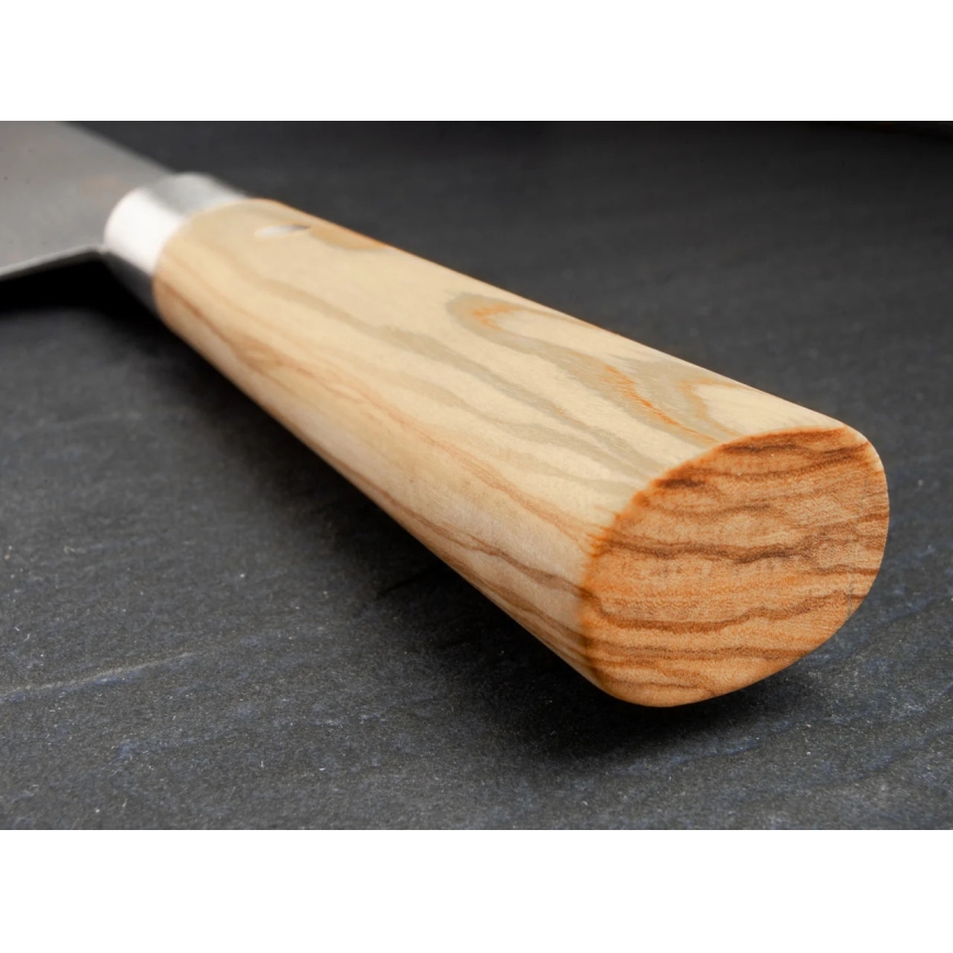 Böker - Damaskterasest kööginuga DAMAST OLIVE 21,2 cm oliivipuit