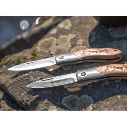 Böker - Damaskuse taskunuga Magnum Caveman 19,4 cm