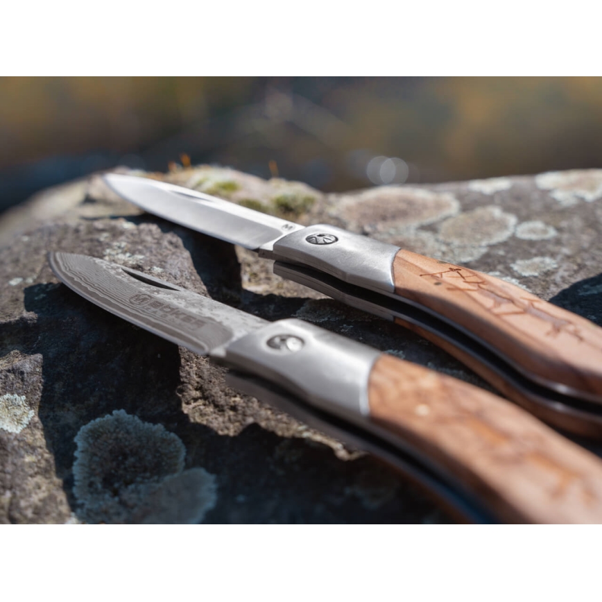 Böker - Damaskuse taskunuga Magnum Caveman 19,4 cm