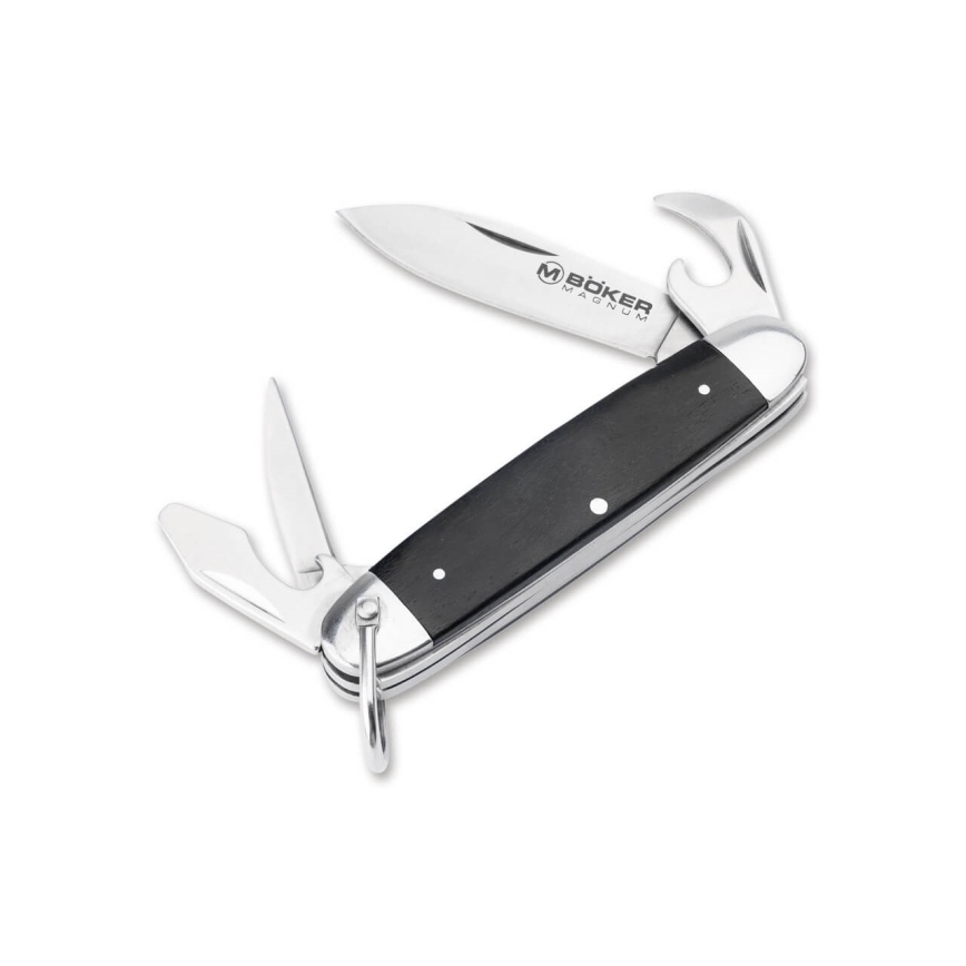 Böker - Mitmeotstarbeline taskunuga Magnum Classic Pocket Steel 16 cm/4 funktsiooni palisander