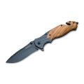 Böker - Taskunuga Magnum Blomkvist Olive 20,5 cm oliivipuu