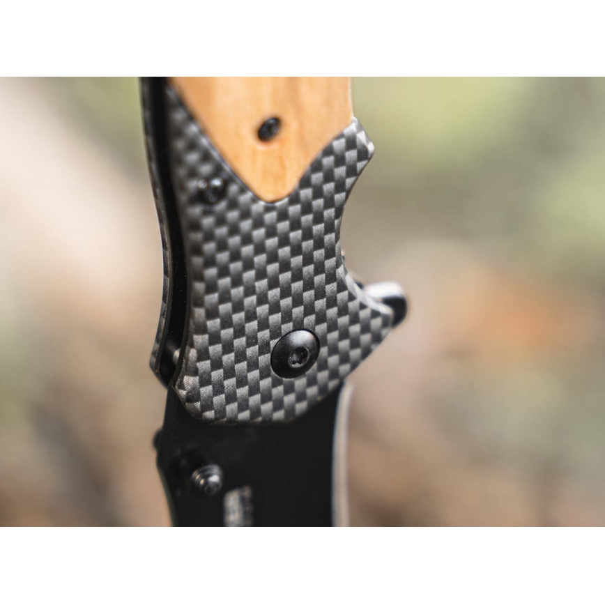 Böker - Taskunuga Magnum Blomkvist Olive 20,5 cm oliivipuu