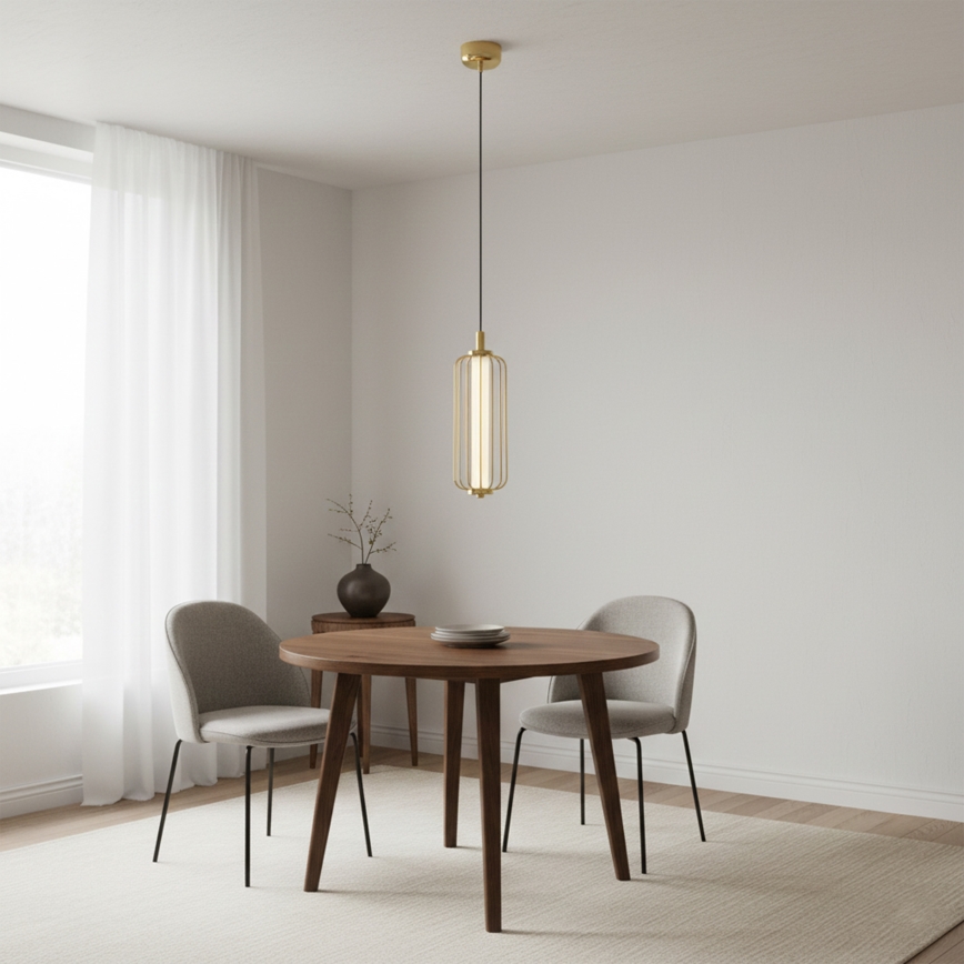 BONNIE kaabliga LED-rippvalgusti LED/15W/230V 3000K kuldne