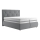 Boxspringvoodi koos madratsi ja pealiskihiga ELEN 160x200 cm hall