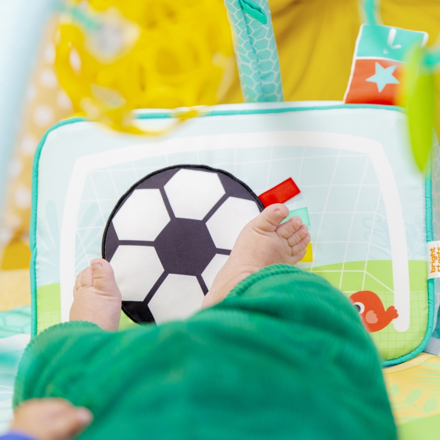 Bright Starts - Laste mängumatt OBALL GRIP & KICK 3xAA