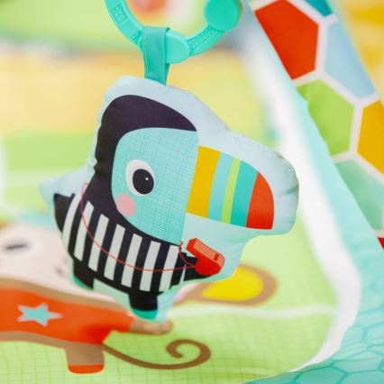 Bright Starts - Laste mängumatt OBALL GRIP & KICK 3xAA