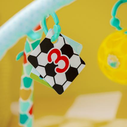 Bright Starts - Laste mängumatt OBALL GRIP & KICK 3xAA