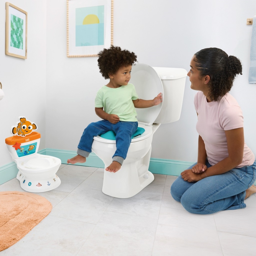 Bright Starts - Laste potitool heliefektiga MY SIZE Finding Nemo 2xAAA