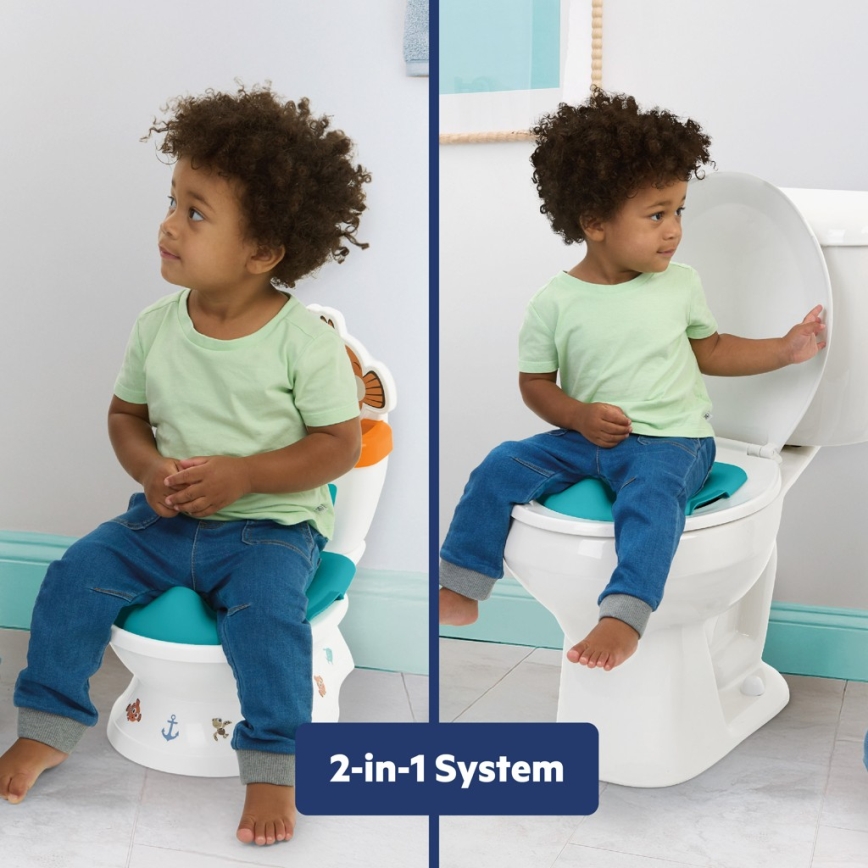 Bright Starts - Laste potitool heliefektiga MY SIZE Finding Nemo 2xAAA
