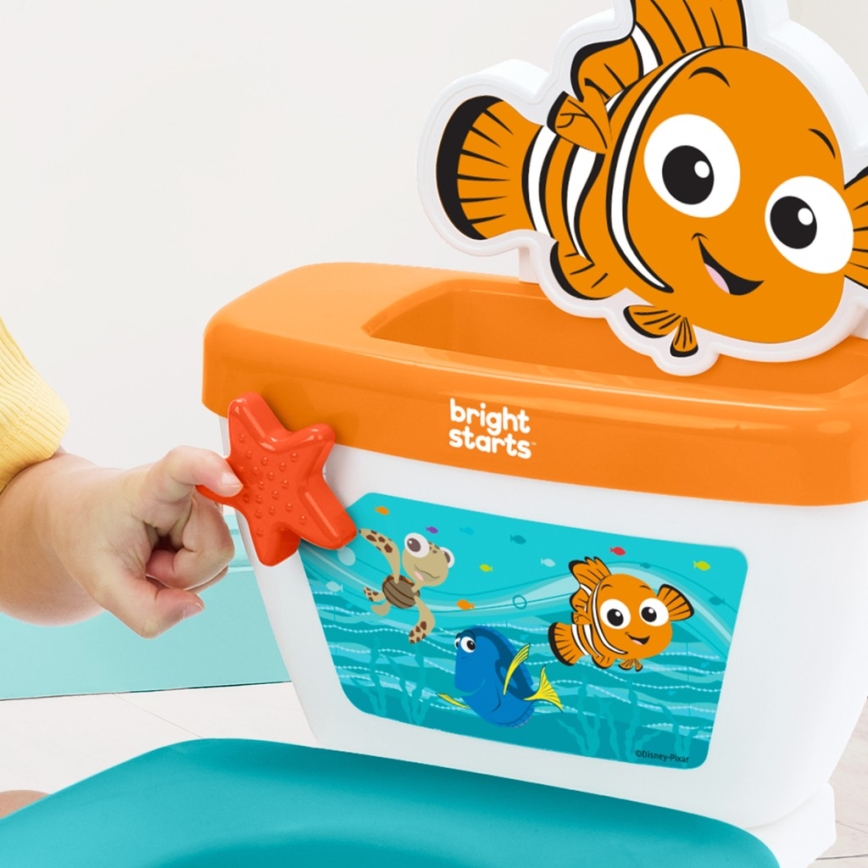 Bright Starts - Laste potitool heliefektiga MY SIZE Finding Nemo 2xAAA