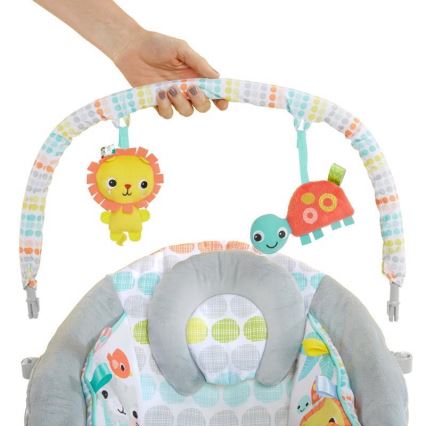 Bright Starts - Vibreeriv lamamistool muusikaga WHIMSICAL WILD 3xLR14