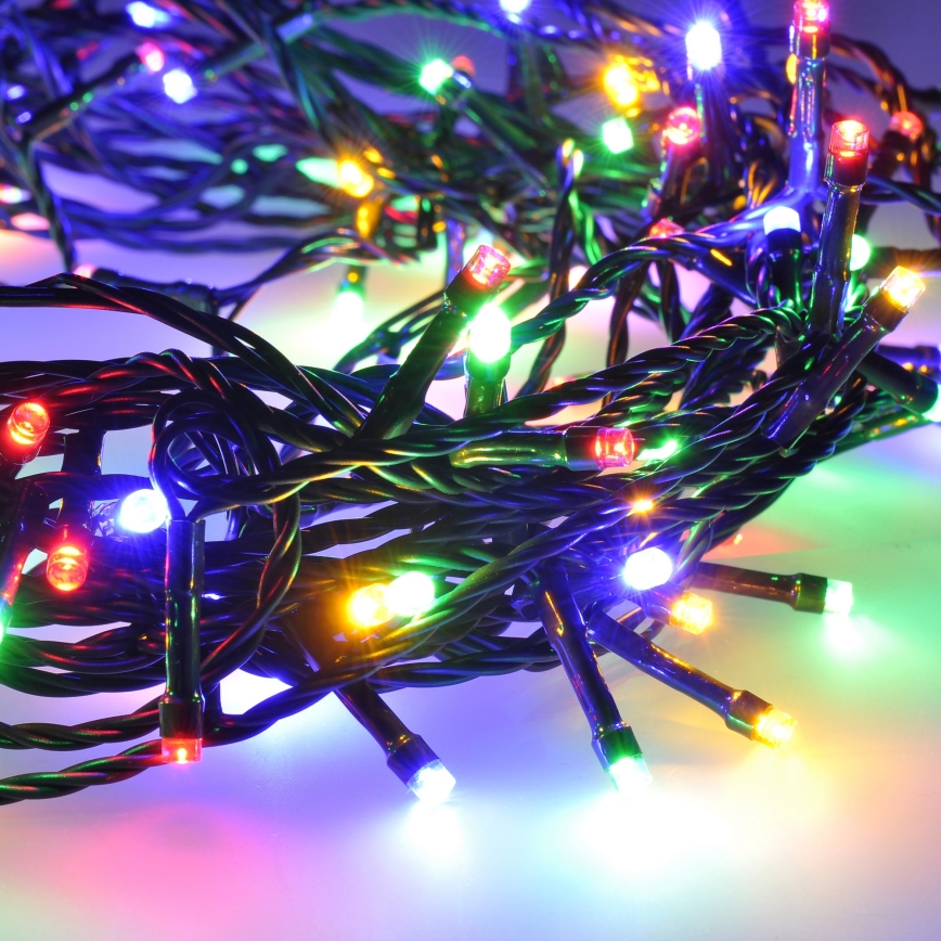 Brilagi - 35 m LED välisvalguskett, 300 LED, 8 funktsiooni, IP44, mitmevärviline