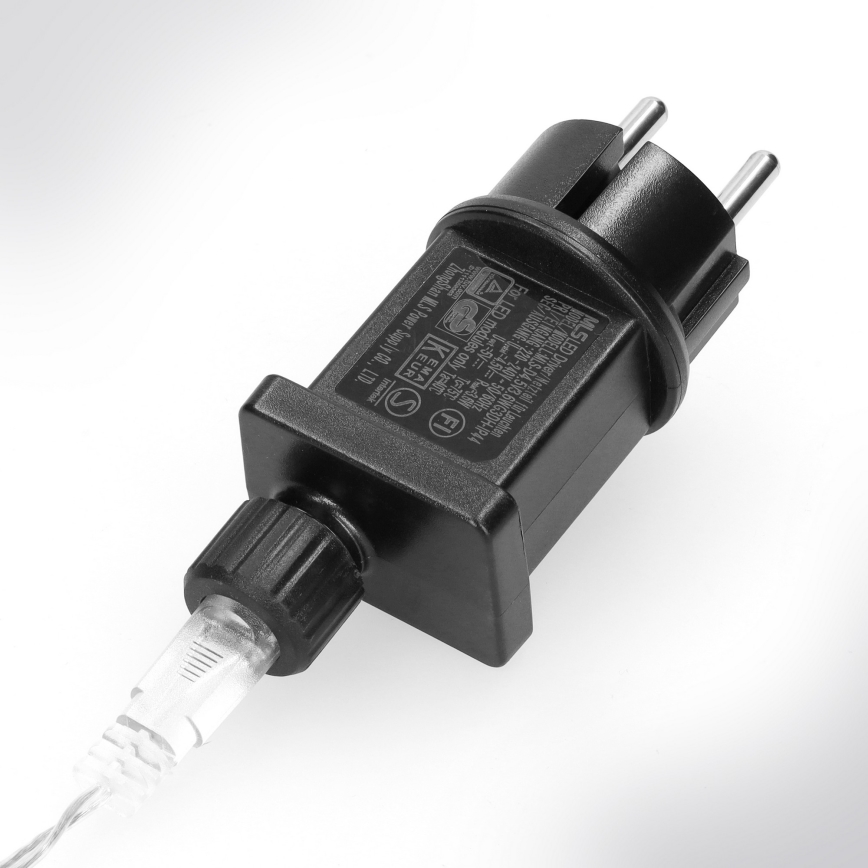 Brilagi - 5 m LED välistingimustesse mõeldud jõulukett, 150 LED, IP44, külmvalge ilutulestiku efekt