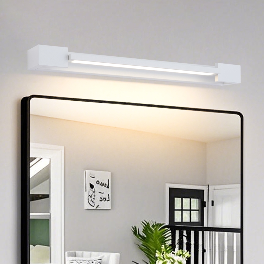 Brilagi - AQUA LINE LED-vannitoa peegli valgusti, 12 W, 230 V, 45 cm, IP44, valge