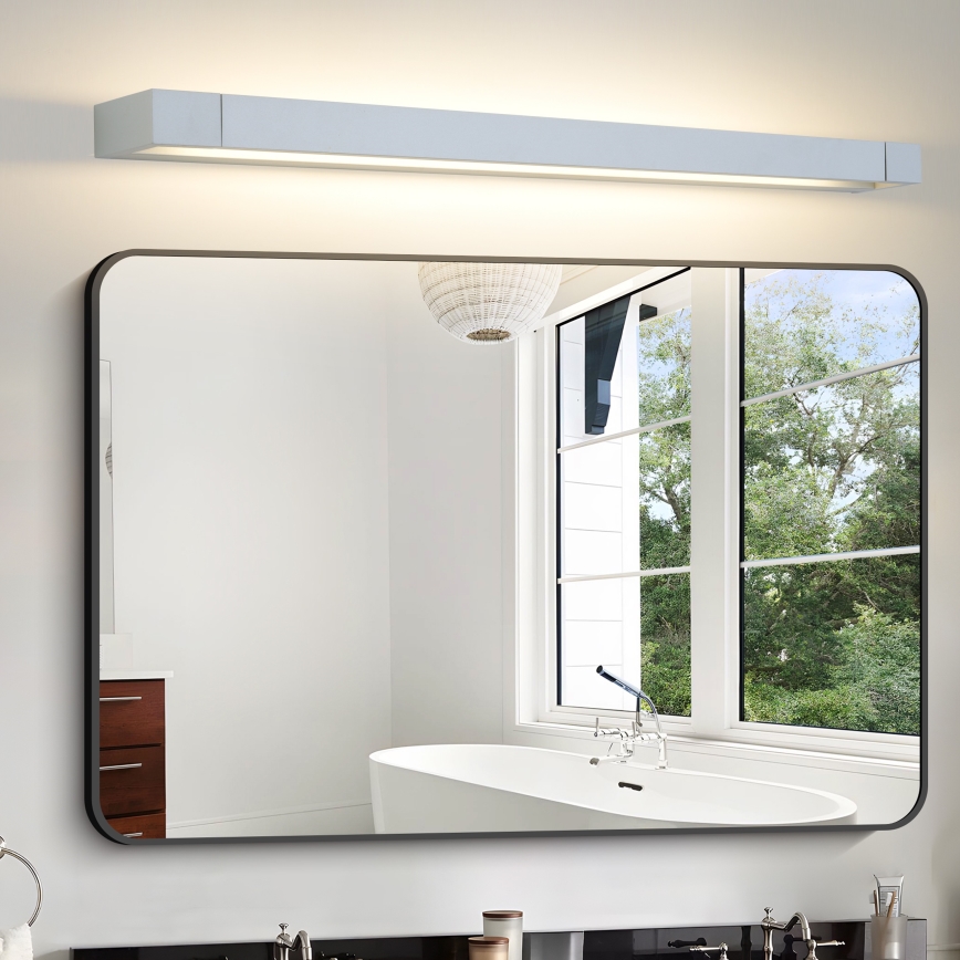 Brilagi – AQUA LINE LED vannitoa peegli valgusti LED/24W/230V, 90 cm, IP44, mattkroom, CRI 90