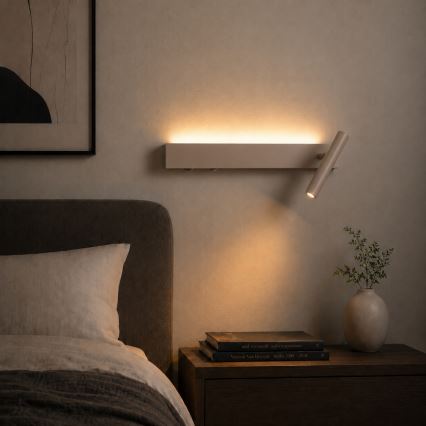 BRILAGI - ARLIX LED seinale suunatav punktvalgusti LED/3W/230V + LED/7W beež CRI 90