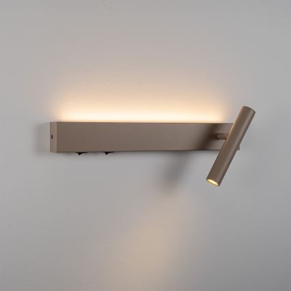 BRILAGI - ARLIX LED seinale suunatav punktvalgusti LED/3W/230V + LED/7W beež CRI 90