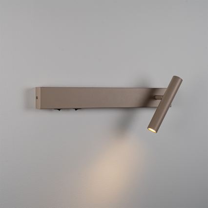 BRILAGI - ARLIX LED seinale suunatav punktvalgusti LED/3W/230V + LED/7W beež CRI 90