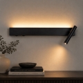 BRILAGI - ARLIX LED seinapunktvalgusti LED/3W/230V + LED/7W, must, CRI 90